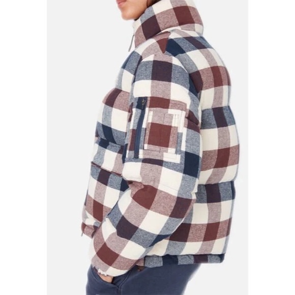 Kith Plaid Jacket in Blue, White, and Brown - Picture 3 of 10